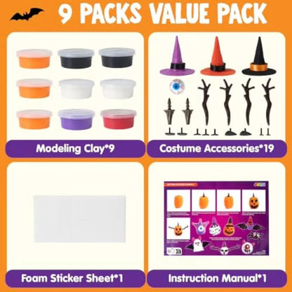 Halloween DIY Air Dry Clay Kit